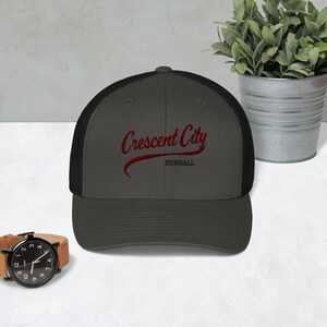 Crescent City Sunball Premium Hat, Baseball Cap, Bookish Merch, Sarah J Maas, Throne of Glass, ACOTAR, Ithan Holstrom