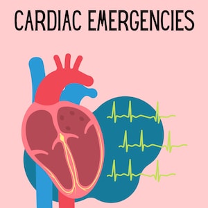 Cardiac Emergencies Mastery: Visual Nursing Notes for Students, New Grads, and CEN Exam Prep