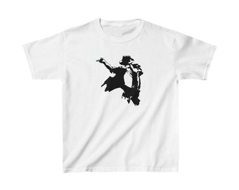 T-shirt Michael Jackson - Regalo per gli amanti della musica Camicia Michael Jackson Idea regalo di compleanno per la leggenda della musica amante di Michael Jackson (Taglie per bambini)