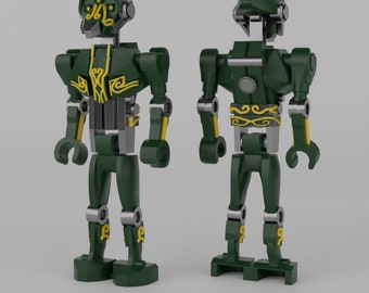 Custom Super Tactical Droid, Kalani, Space Wars Minifigure