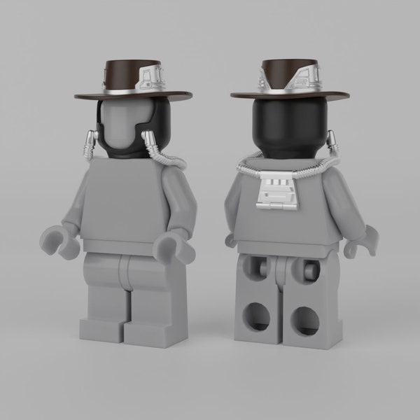 Custom Cad Bane Hat, Space Wars Minifigure