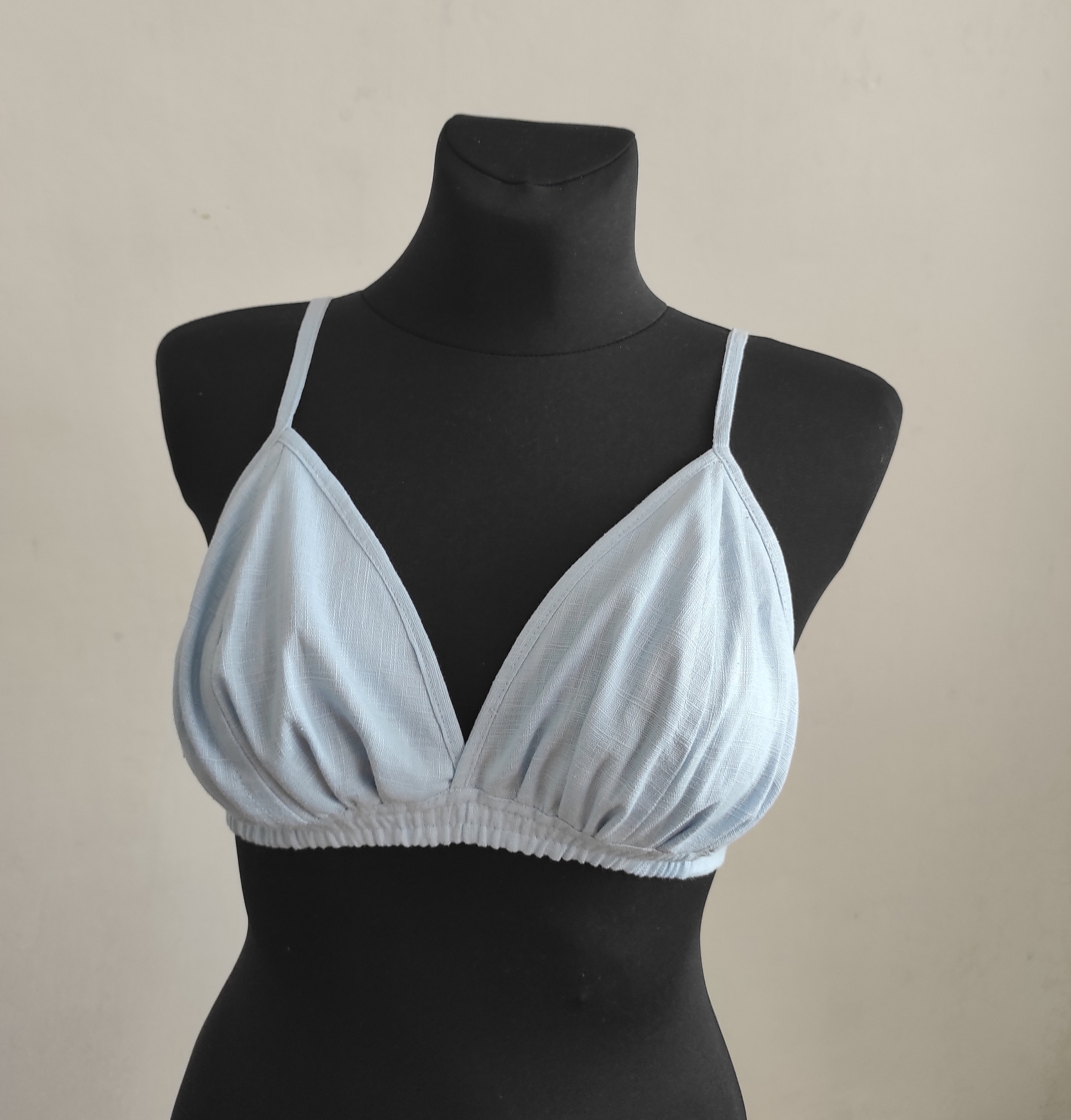 Delicate and Very Comfortable Home Bra /linen Bras / Linen Etsy