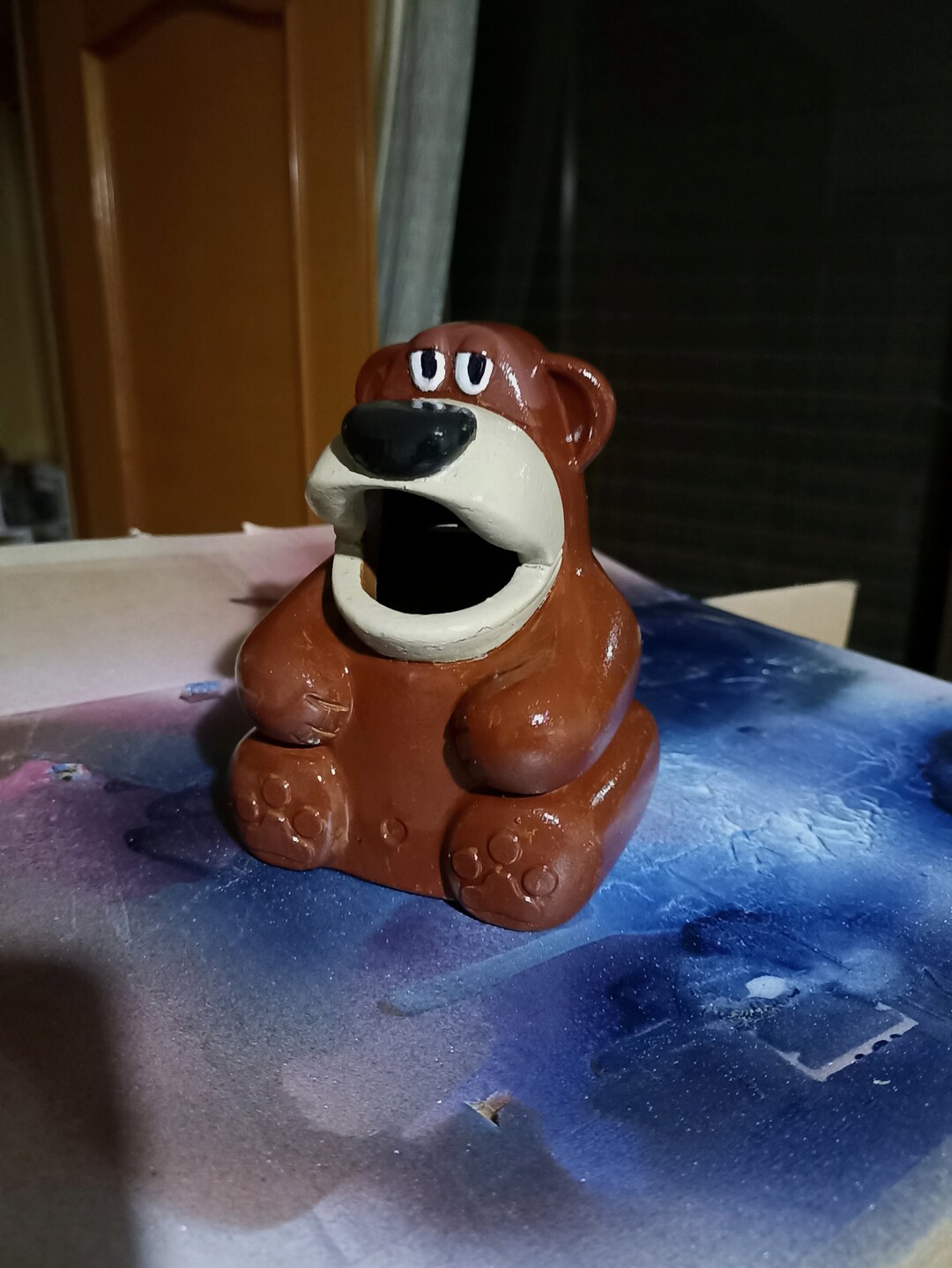 Fnaf Five Nights at Freddy's Czy Freddy Fazbear Trash Can Meme Figure