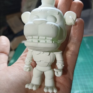 STL file Funko Pop FREDDY - Five Nights At Freddys 🎮・3D