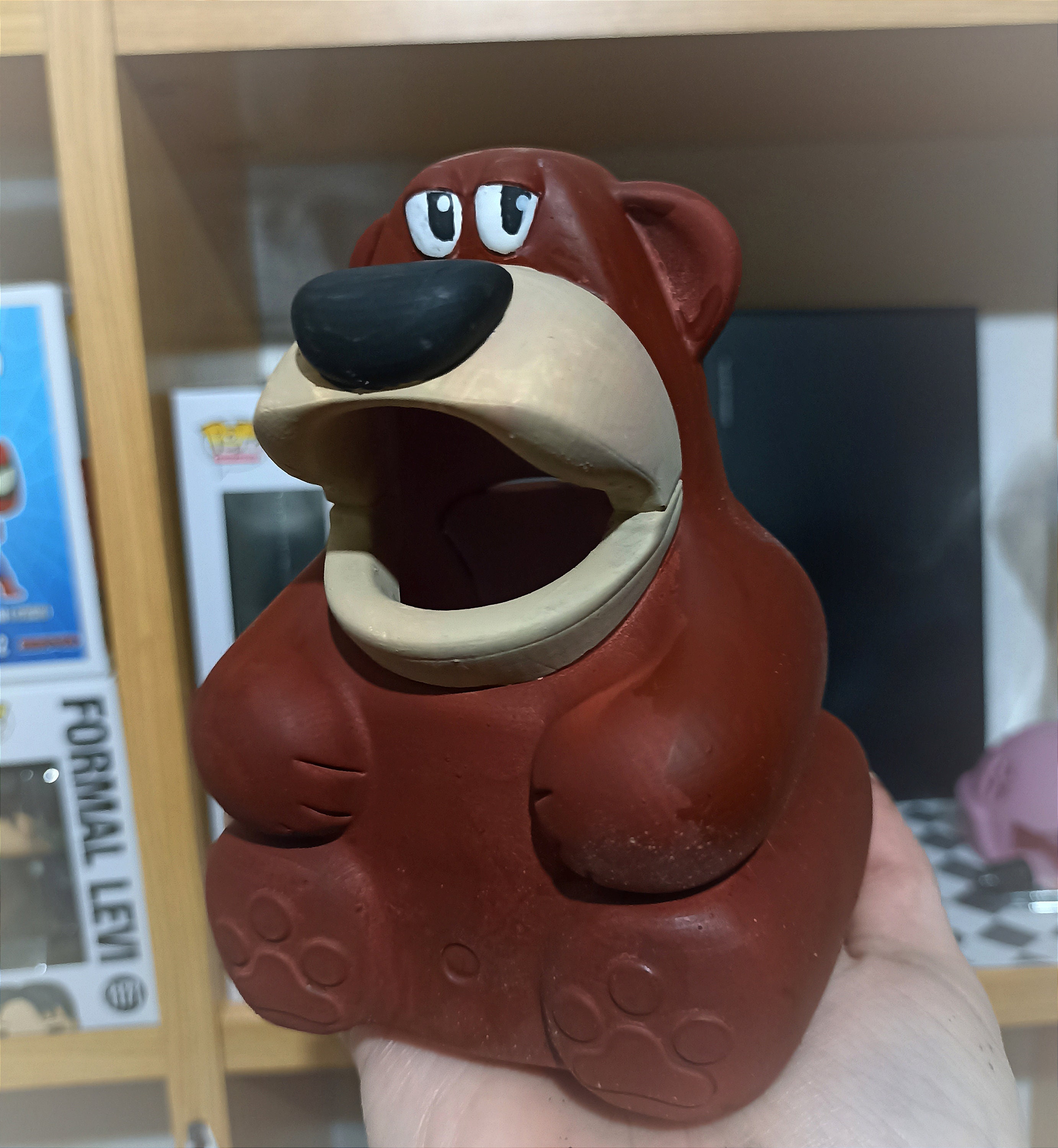 Fnaf Five Nights at Freddy's Czy Freddy Fazbear Trash Can Meme Figure