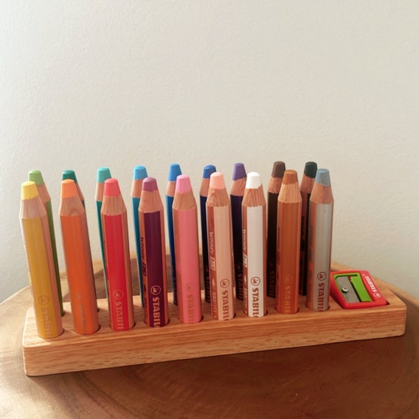 Pencil Holder - fits Stabilo woody 3 in 1 pencils
