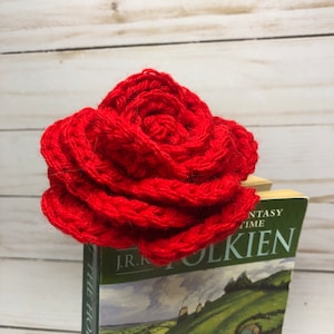 Rose, Floral Bookmark