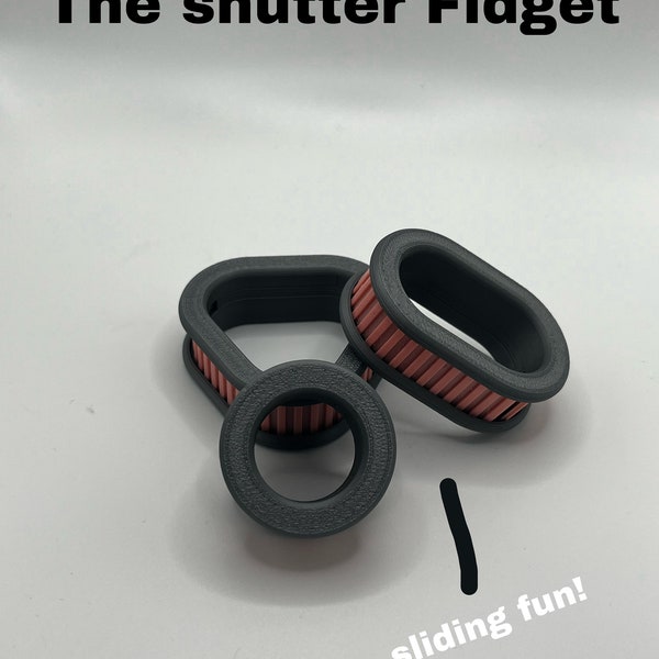 3D-Printed Shutter Fidget Toy