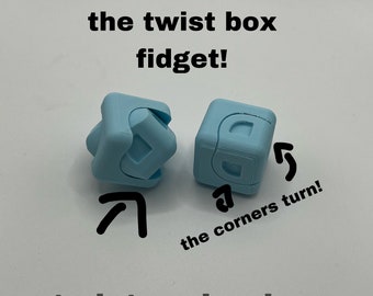 Le Twist Box Fidget – Un anti-stress tactile !