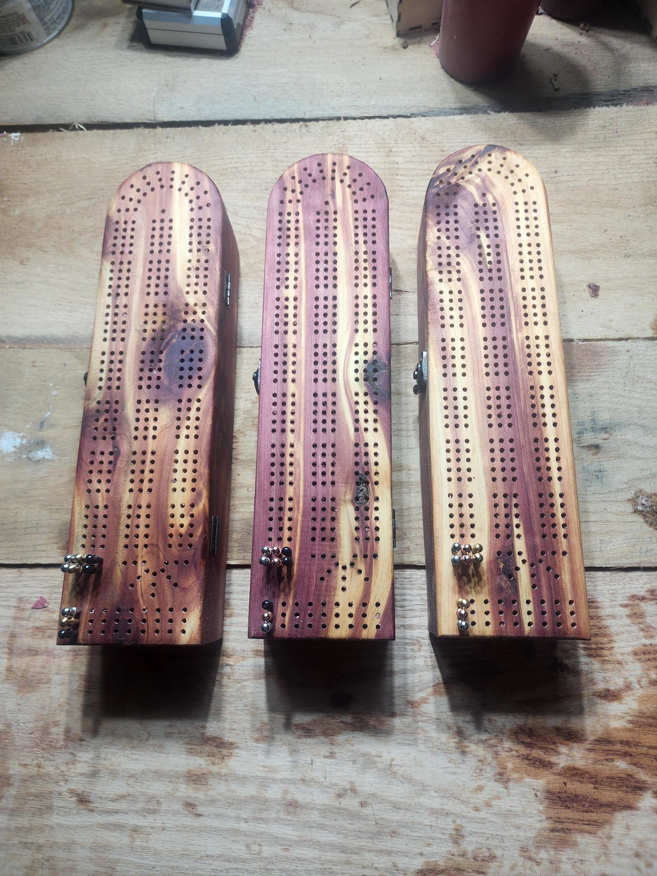 Normal Cribbage Board Standard Cribbage Boards - Etsy