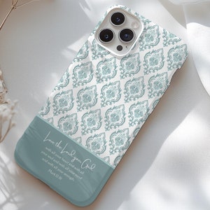 Personalized Bible Verse Phone Case For iPhone 16 15 14 13 12 11 Pro Plus Max Mini xr xs x, Add Your Favorite Bible Quote, Custom Phone Case