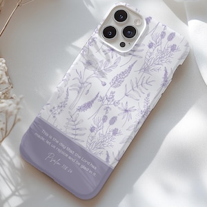 Personalized Bible Verse Phone Case For iPhone 16 15 14 13 12 11 Pro Plus Max Mini xr xs x, Add Your Favorite Bible Quote, Custom Phone Case
