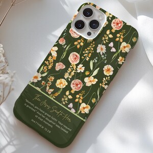 Personalized Bible Verse Phone Case For iPhone 16 15 14 13 12 11 Pro Plus Max Mini xr xs x, Add Your Favorite Bible Quote, Custom Phone Case