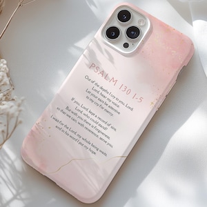 Personalized Bible Verse Phone Case For iPhone 16 15 14 13 12 11 8, Pro Plus Max Mini xr xs x, Add Your Favorite Bible Quote