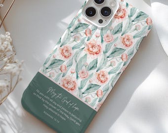 Personalized Bible Verse Phone Case For iPhone 16 15 14 13 12 11 Pro Plus Max Mini xr xs x, Add Your Favorite Bible Quote, Custom Phone Case