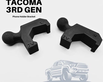 Phone Holder for Toyota Tacoma 3rd generation -  3D printed bracket