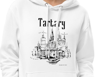 Sweat à capuche unisexe de haute qualité tartare premium, vêtements cadeaux tartares pour lui et elle, vêtements tartare merch sweat à capuche de qualité supérieure