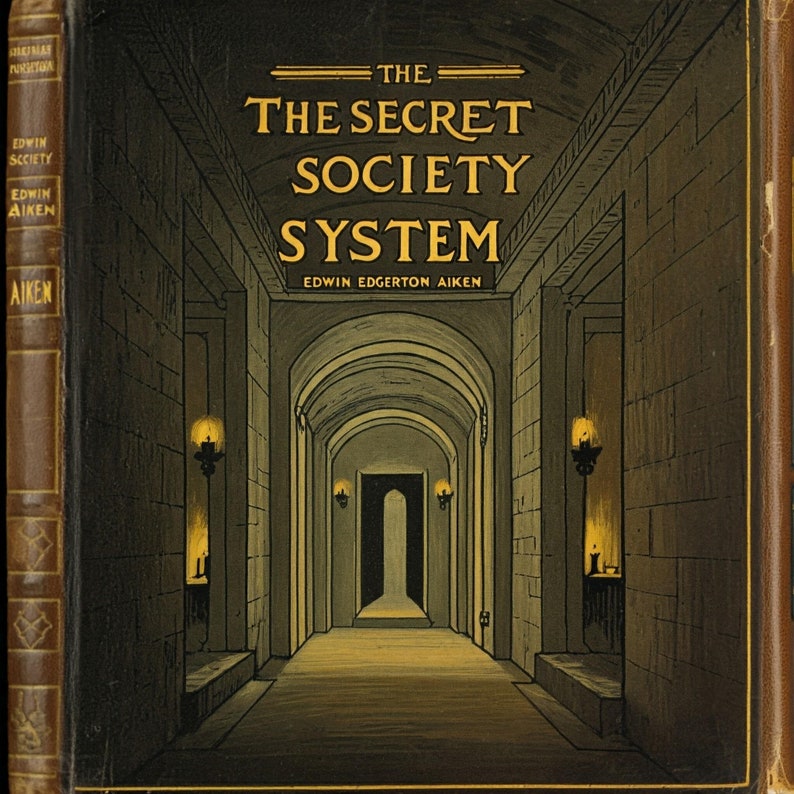 Secret Society System: Rare 1882 Book on Hidden Networks and Power - Etsy