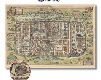 イエス時代のエルサレムの地図 | 良き羊飼い | ホームスクール