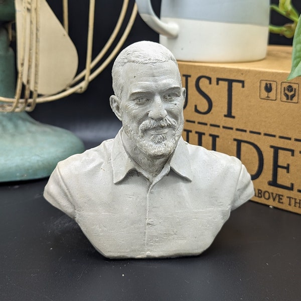The Concrete Andrew Huberman Bust