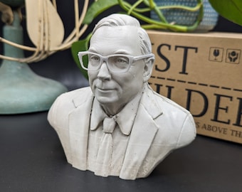 The Concrete Charlie Munger Bust