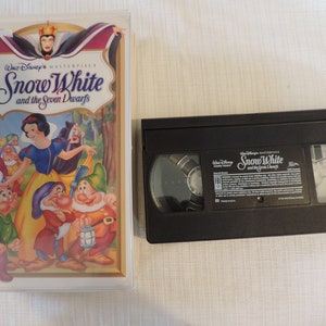 Walt Disney&#39;s Masterpiece Animated VHS Video - Snow White and the Seven Dwarfs (1994)