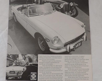 MGB Roadster 1:43 Scale Model by Atlas Editions, Great Christmas