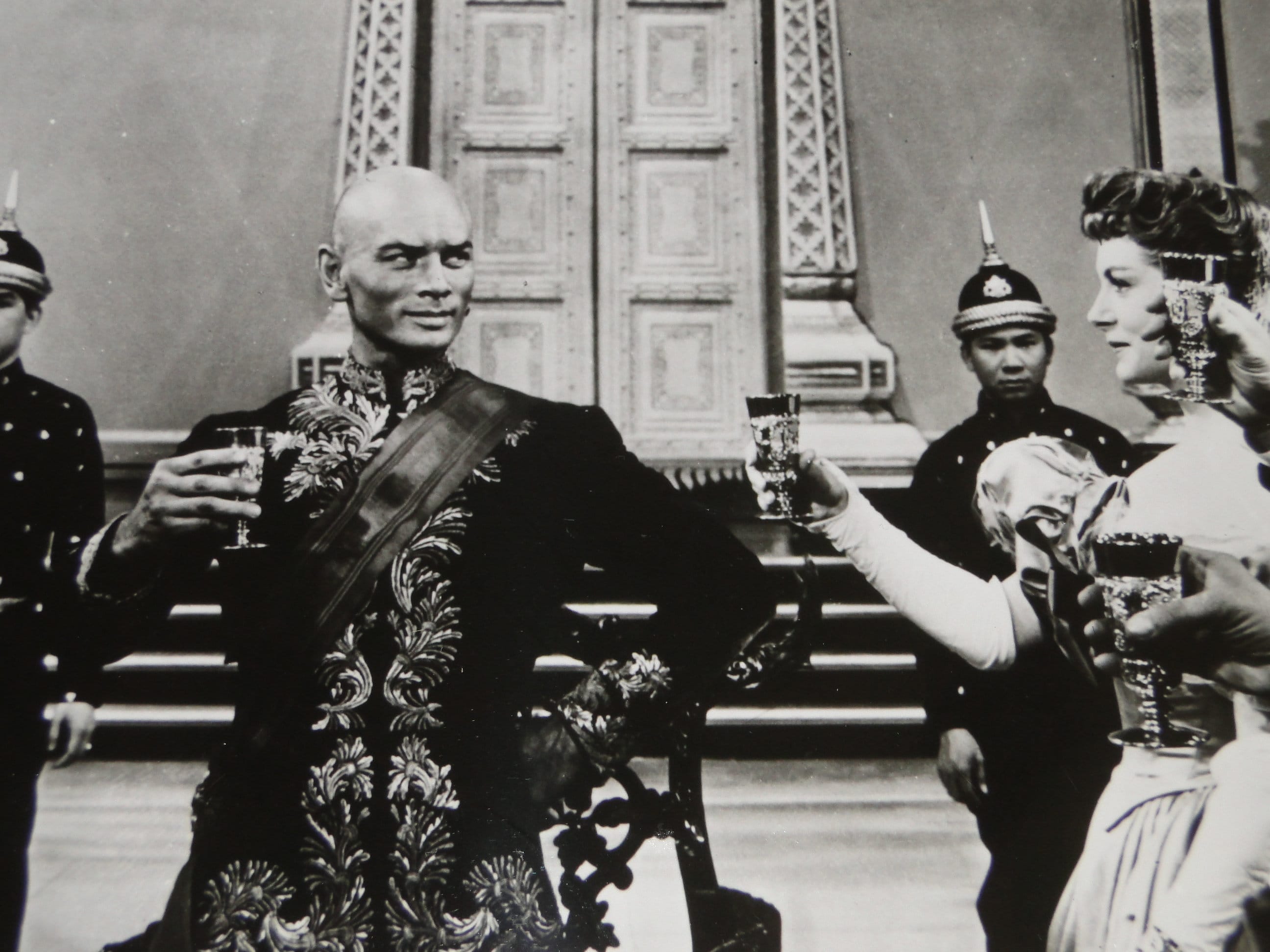 1956 Black & White Photo of Yul Brynner in the King and I - Etsy