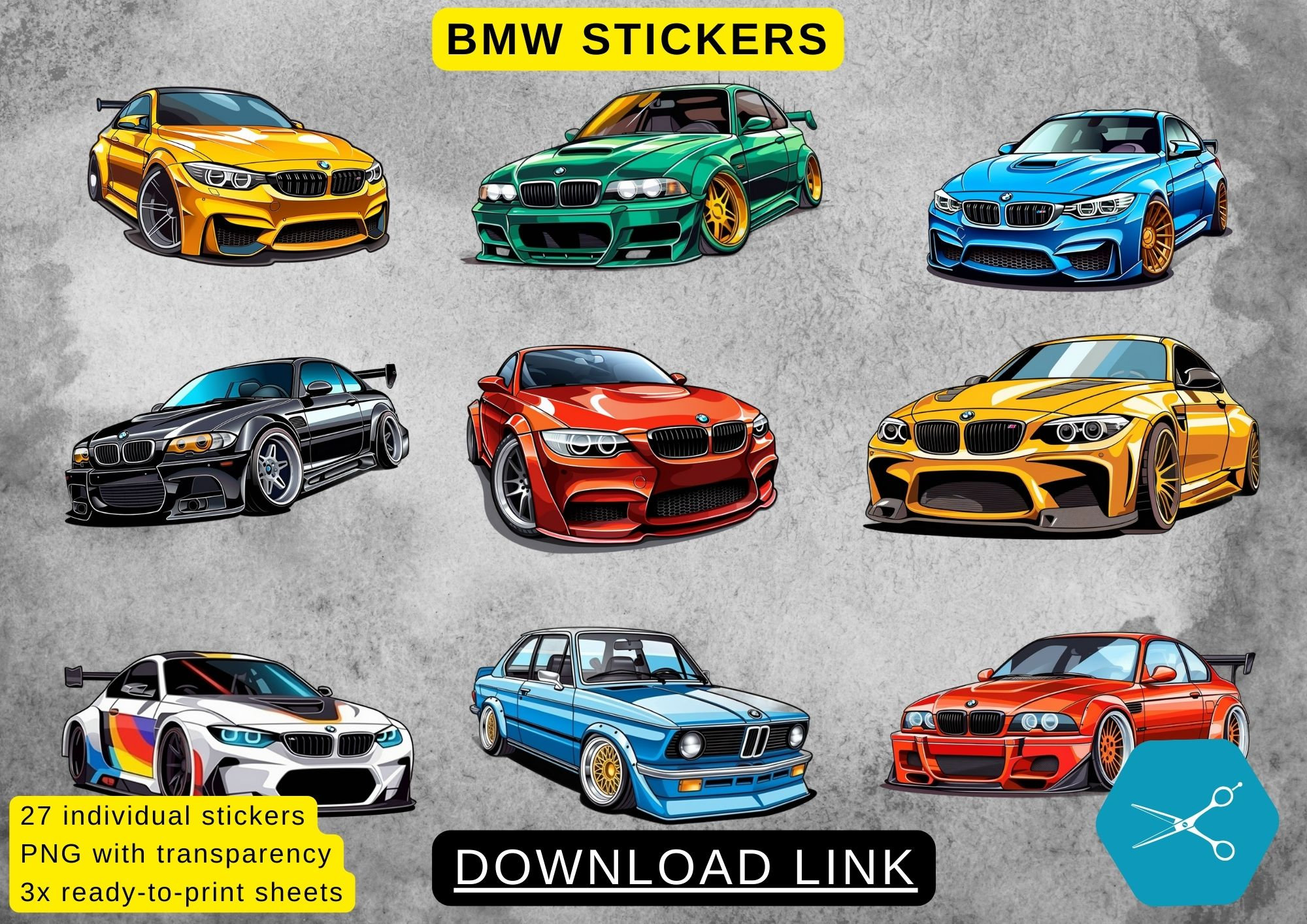 Buy Bmw Stickers Online In India -  India