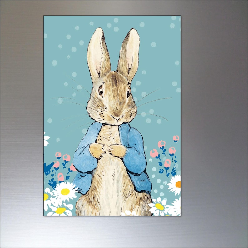 Peter Rabbit Fridge Magnets Set of 8 Illustrations From Beatrix Potter ...