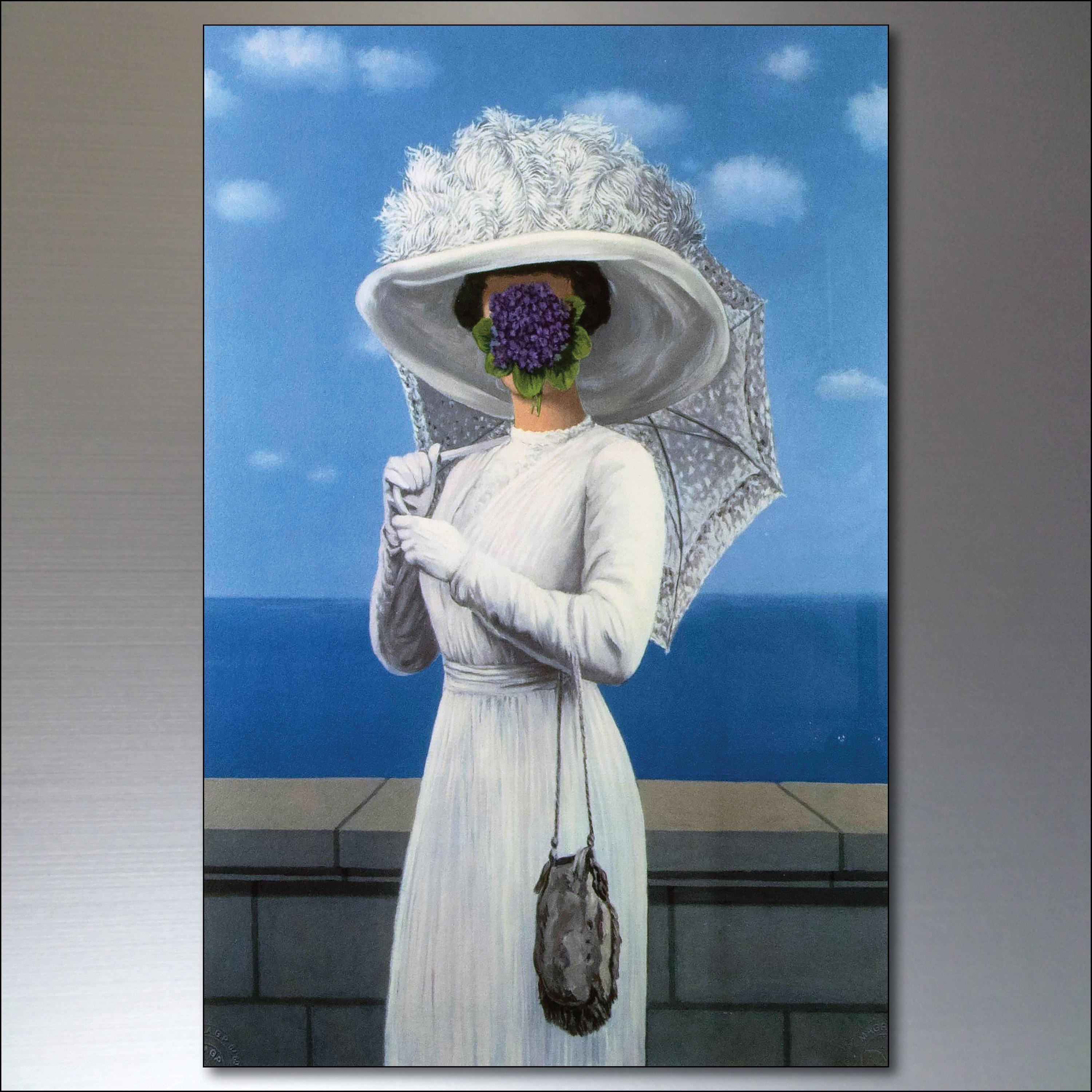 Vintage René Magritte Paintings Fridge Magnets Surrealism Art Set