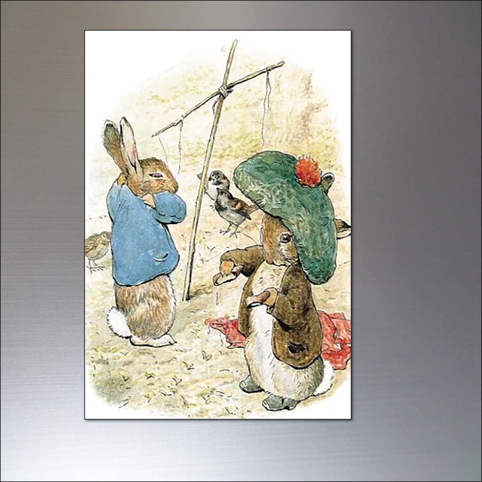 Peter Rabbit Fridge Magnets Set of 8 Illustrations From Beatrix Potter ...