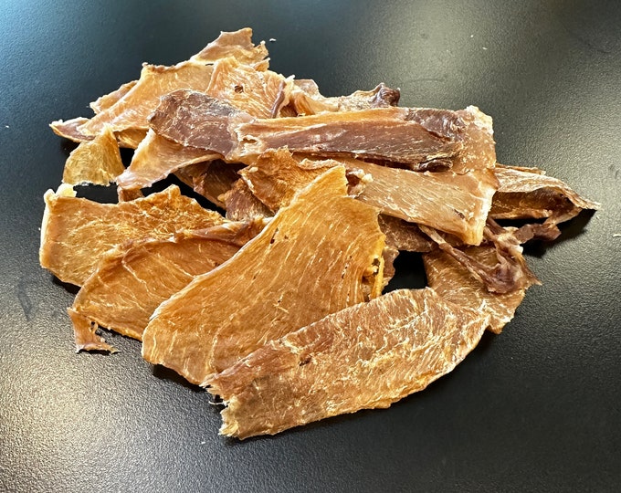 Featured listing image: Dehydrated Pork Treats for Dogs, 100% Natural, Humane Dried Pork Treats for Dogs 4oz