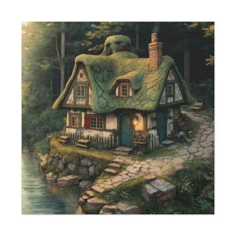 Cottagecore Aesthetic Wall Decor, Cottage, Wall Art, Fair Tail, Rural