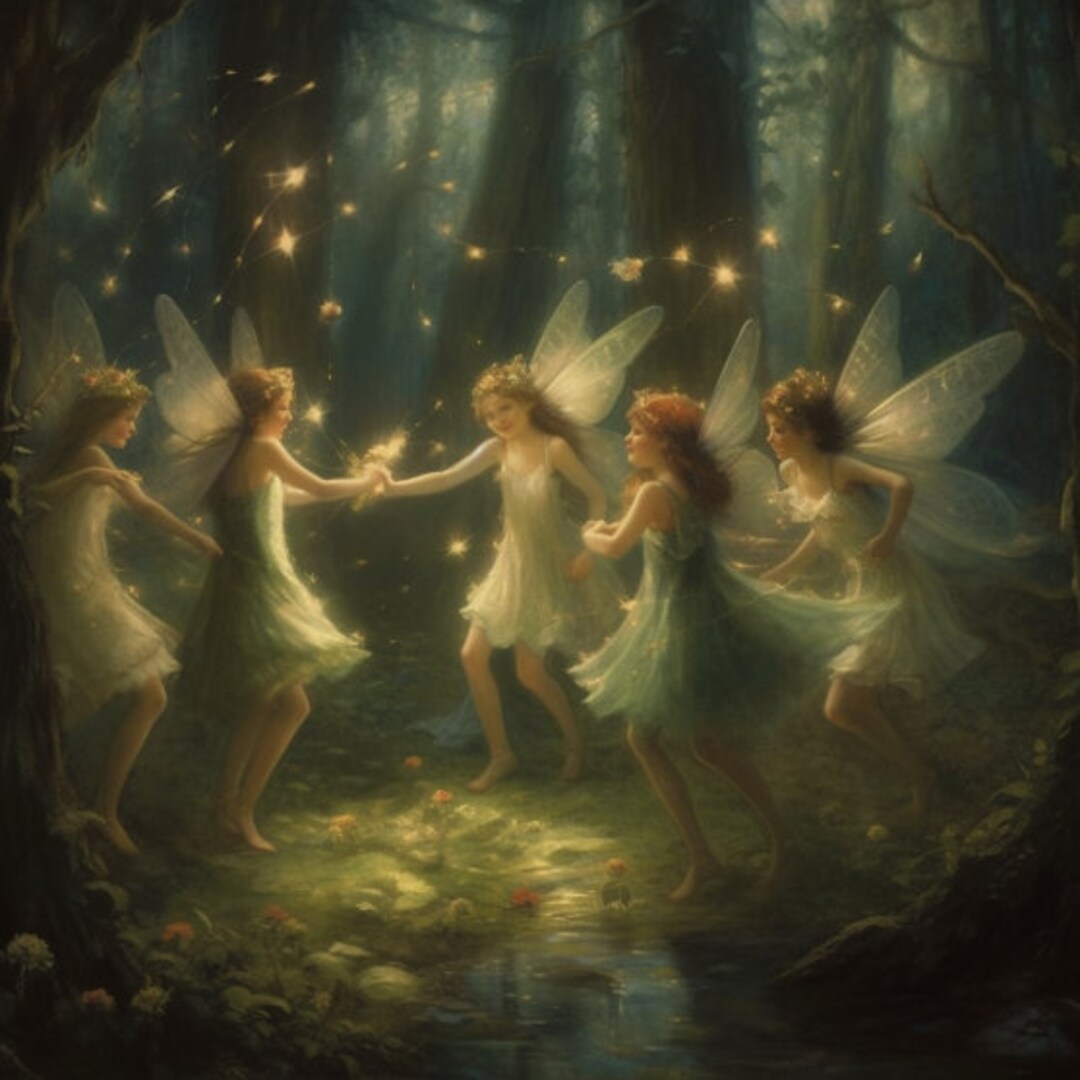 Cottagecore Aesthetic Wall Decor, Fairy, Wall Art, Fairy Tail, Rural