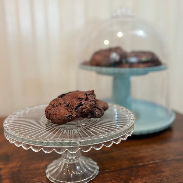 Flourless Double Chocolate Cookies