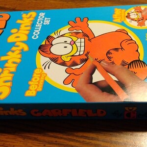 Vintage Colorforms Garfield Shrinky Dinks Collector Set 80's NEW Sealed ...