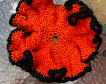 Halloween Crochet Hyperbolic Plane Coral