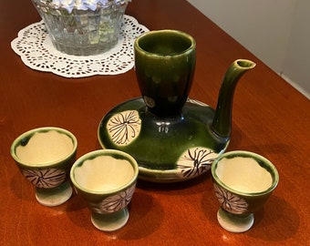 Vintage Japanisches Saki / Tee-Set