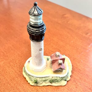 Vintage Miniature Lighthouse - 4.5-inches - Made in China