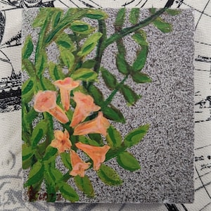 Trumpet Vine Magnet