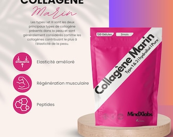 Marine Collagen Type 1 & 3 | hydrolyzed | Protein 93.5%