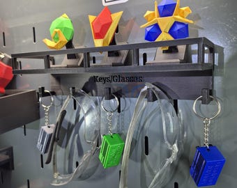 Key/Glasses Holder/Hooks With Shelf For US General Series 3/Icon/SnapOn Hutch