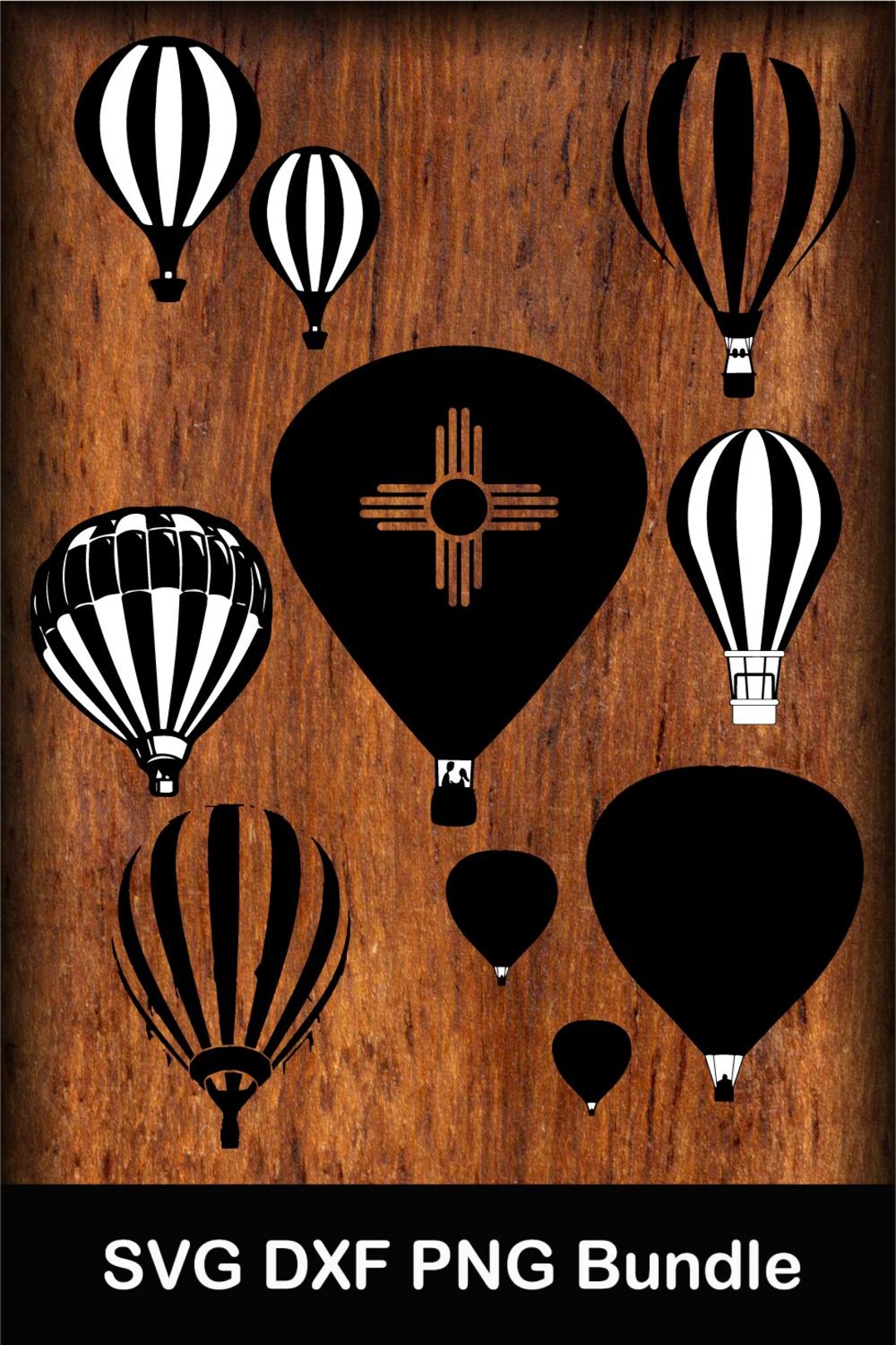 Hot Air Balloon Bundle Svg - Etsy
