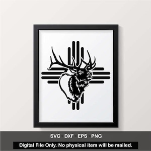 New Mexico Elch svg