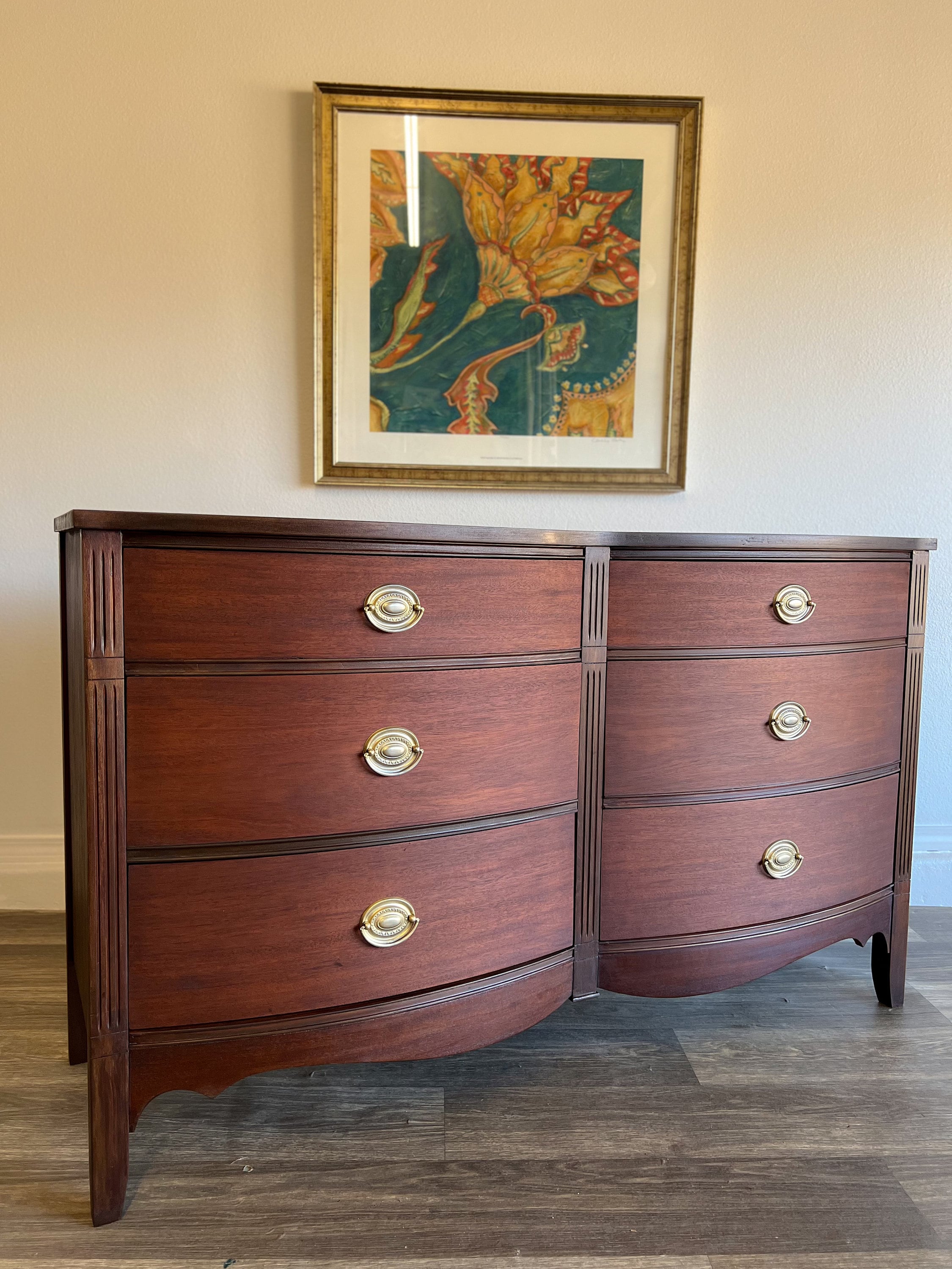 Dixie mahogany dresser discount