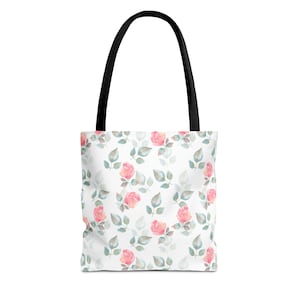 Borsa tote con fiori di campo botanici per donna, regali di compleanno per ragazze per la mamma, borsa tote in tela personalizzata per lei, regali personalizzati per le donne