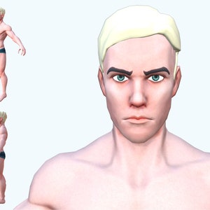 Male 3D Character - Smith - Amazing Cartoon Style 3D Character