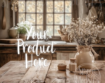Product Display Mockup, Insert Your Item Background, POD Print on Demand Stock Photo, Boho, Candle Display, Cake, Mug, Frame Sell Photo Set