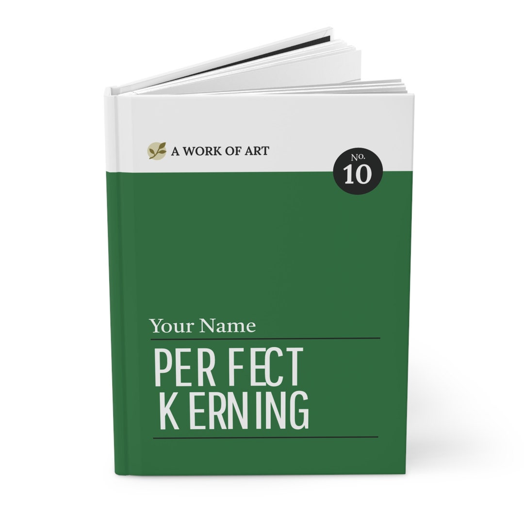 Perfect Kerning. Fake Notebook in the Style of A List Apart. Designer ...